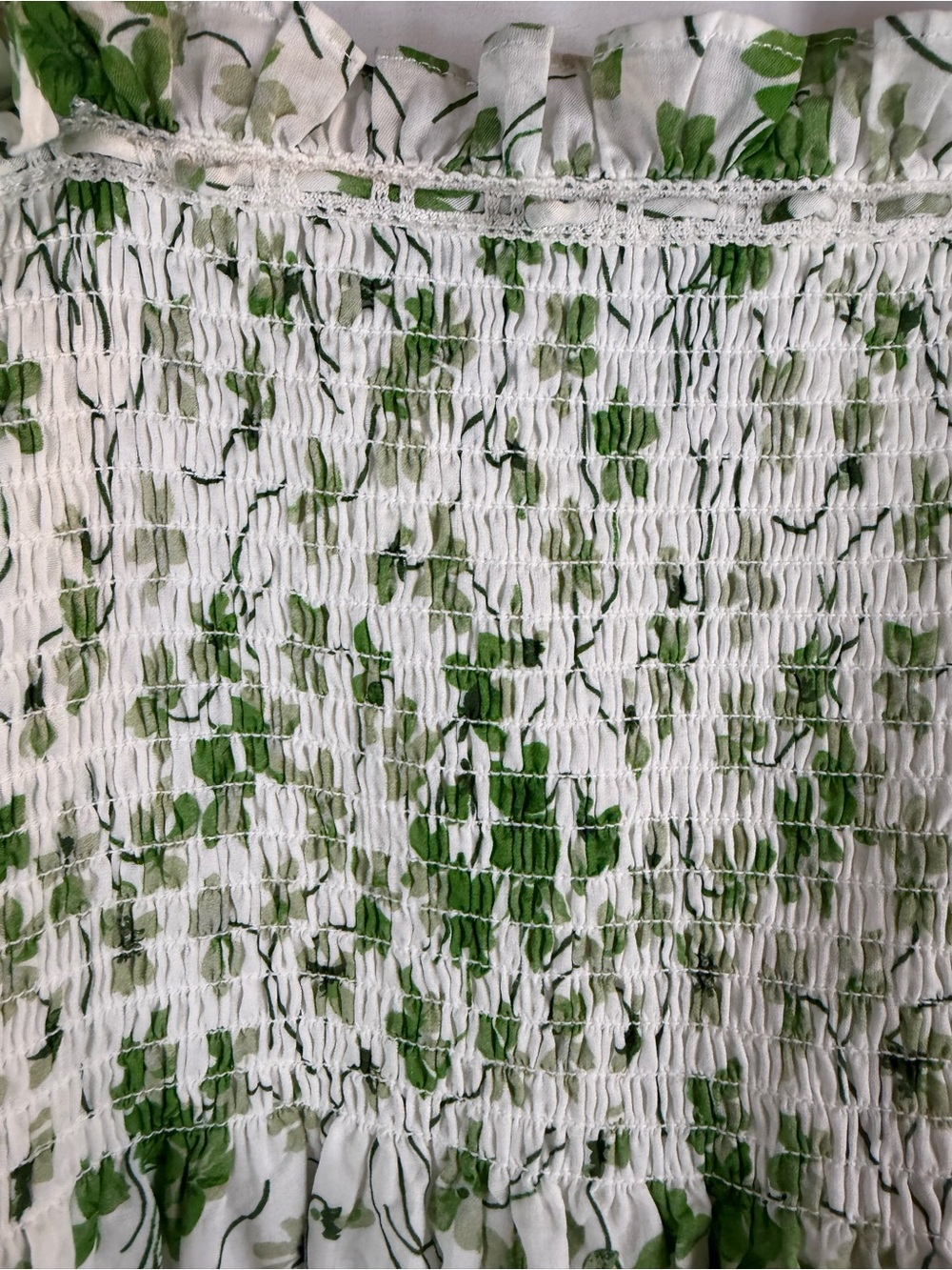 HILL HOUSE Green Sweet Pea Scarlett Nap Dress Size: S - Picture 15 of 17